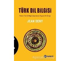 Türk Dil Bilgisi - Jean Deny - Kabalcı Yayınevi