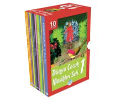 Dünya Çocuk Klasikleri 10 Kitap Seti -1 Maviçatı Yayınları