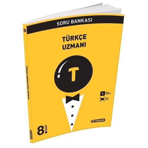 Hız Yayınları 8. Sınıf Türkçe Uzmanı Soru Bankası