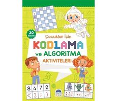 Çocuklar İçin Kodlama ve Algoritma Aktiviteleri - Yeşil - Kolektif - Martı Çocuk Yayınları