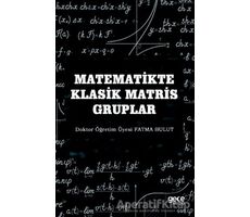 Matematikte Klasik Matris Gruplar - Fatma Bulut - Gece Kitaplığı