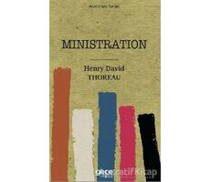Ministration - Henry David Thoreau - Gece Kitaplığı