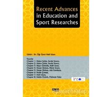 Recent Advances in Education and Sport Researches - Nadir Çomak - Gece Kitaplığı