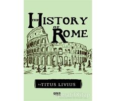 The History Of Rome - Titus Livius - Gece Kitaplığı
