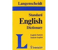 Langenscheid Standard English Dictionary English-Turkish Turkish-English