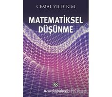 Matematiksel Düşünme - Cemal Yıldırım - Remzi Kitabevi