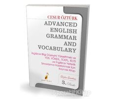 Advanced English Grammar and Vocabulary - Cesur Öztürk - Pelikan Tıp Teknik Yayıncılık