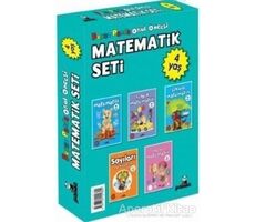 Okul Öncesi 4 Yaş Matematik Seti (5 Kitap) - Afife Çoruk - Beyaz Panda Yayınları