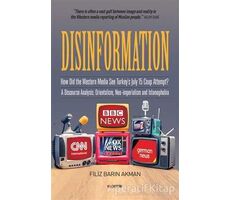 Disinformation - Filiz Barın Akman - Kopernik Kitap