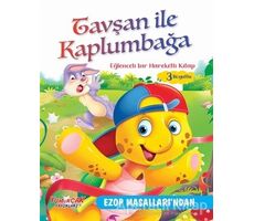 Tavşan ile Kaplumbağa - Eğlenceli Bir Hareketli Kitap 3 Boyutlu - Kolektif - Yumurcak Yayınları