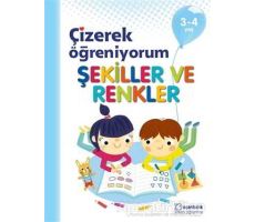 Şekiller ve Renkler - Çizerek Öğreniyorum 3-4 Yaş - Kolektif - Uçanbalık Yayıncılık