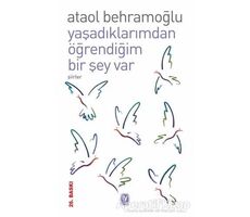 Yaşadıklarımdan Öğrendiğim Bir Şey Var - Ataol Behramoğlu - Tekin Yayınevi