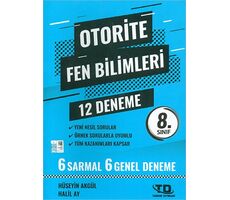 8.Sınıf Fen Bilimleri Otorite 12 Deneme Tandem Yayınları