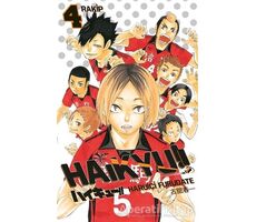 Haikyu!! 4 - Haruiçi Furudate - Gerekli Şeyler Yayıncılık