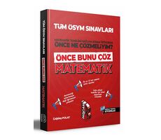 Benim Hocam Tüm ÖSYM Sınavları İçin Önce Bunu Çöz Matematik Soru Bankası