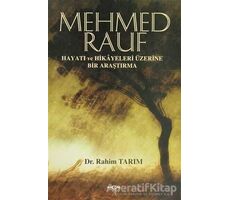 Mehmed Rauf - Rahim Tarım - Akçağ Yayınları