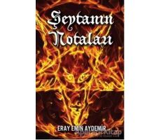 Şeytanın Notaları - Eray Emin Aydemir - Cinius Yayınları
