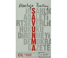 Savunma - Mustafa Balbay - Cumhuriyet Kitapları