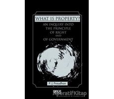 What Is Property? - Pierre Joseph Proudhon - Gece Kitaplığı