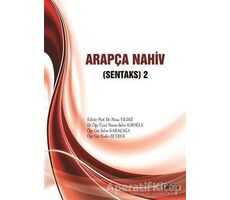 Arapça Nahiv - Sentaks 2 - Selim Karaçağa - Gece Kitaplığı