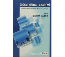 Sosyal Medya - Akademi - Kolektif - Beta Yayınevi