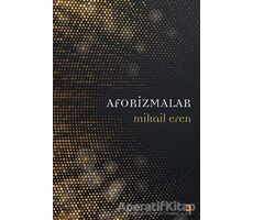 Aforizmalar - Mikail Eren - Cinius Yayınları