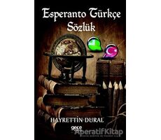 Esperanto Türkçe Sözlük - Hayrettin Dural - Gece Kitaplığı