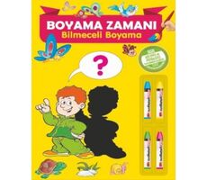 Boyama Zamanı: Bilmeceli Boyama - Kolektif - Parıltı Yayınları