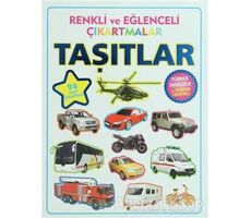 Renkli ve Eğlenceli Çıkartmalar - Taşıtlar (Vehicles) - Kolektif - Parıltı Yayınları