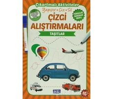 Çizgi Alıştırmaları - Taşıtlar (4 Yaş) - Kolektif - Parıltı Yayınları