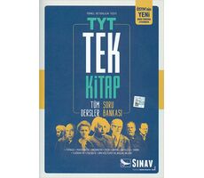 Sınav TYT Tek Kitap Tüm Dersler Soru Bankası