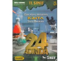 Sınav 11.Sınıf 24 Adımda Kimya Soru Bankası