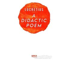 A Didactic Poem - Lucretius - Gece Kitaplığı