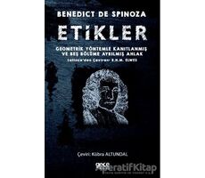 Etikler - Benedict De Spinoza - Gece Kitaplığı