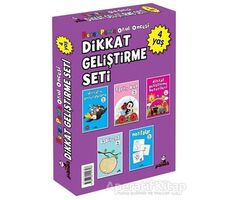 Okul Öncesi 4 Yaş Dikkat Geliştirme Seti (5 Kitap) - Afife Çoruk - Beyaz Panda Yayınları