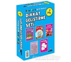 Okul Öncesi 3 Yaş Dikkat Geliştirme Seti (5 Kitap) - Afife Çoruk - Beyaz Panda Yayınları