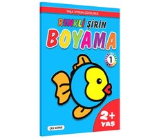 Renkli Şirin Boyama 1 2+ Yaş - Kolektif - Pinokyo Yayınları