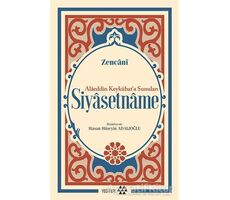 Alaeddin Keykubat’a Sunulan Siyasetname - Zencani - Yeditepe Yayınevi