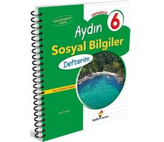 Aydın 6. Sınıf Sosyal Bilgiler Defterim