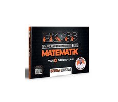 Benim Hocam 2022 EKPSS Matematik Video Ders Notları