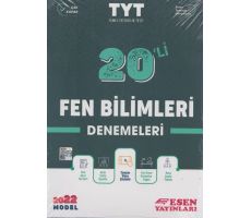 Esen 2022 YKS TYT Fen Bilimleri 20 li Deneme