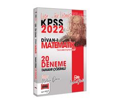 Yargı 2022 KPSS Lise Ön Lisans Divan-ı Matematik Tamamı Çözümlü 20 Deneme