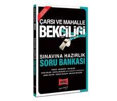 Yargı Çarşı ve Mahalle Bekçiliği Sınavına Hazırlık Soru Bankası