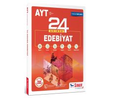 Sınav AYT Edebiyat 24 Adımda Konu Anlatımlı Soru Bankası