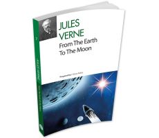 From The Earth To The Moon - Jules Verne - (İngilizce) Maviçatı Yayınları