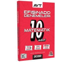 Mert Hoca AYT Matematik Efişinado 10 lu Deneme