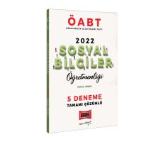 Yargı 2022 ÖABT Sosyal Bilgiler Öğretmenliği Tamamı Çözümlü 5 Deneme