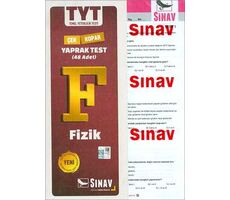 Sınav TYT Fizik Çek Kopar Yaprak Test