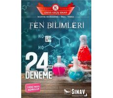 Sınav LGS 8.Sınıf Fen Bilimleri 24 Ayar Deneme