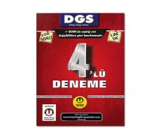 Tasarı DGS Son Format 4 lü Çözümlü Deneme